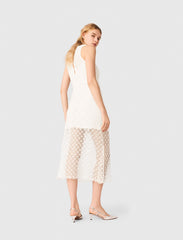 Maje On Sale / Rhinestone crochet maxi dress
