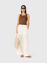 Maje Discount / Guipure lace trousers
