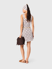Maje New / Floral crochet dress