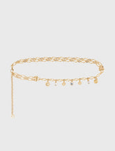 Maje Sale / Double chain belt with charms