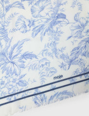 Maje Outlet / Floral print wool blend shawl