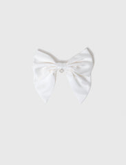 Maje New / Satin-effect bow barrette