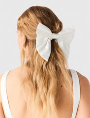 Maje New / Satin-effect bow barrette