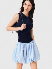 Maje Sale / Jersey and cotton mix dress
