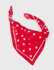 Maje Discount / Polka dot cotton bandana