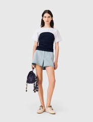 Maje Shop / Pleated jersey top