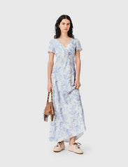 Maje On Sale / Flowing patterned maxi dress
