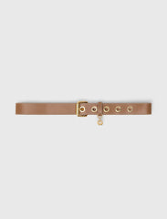 Maje Shop / Leather belt with eyelets