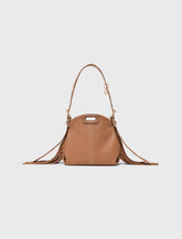 Maje Outlet / Miss M micro stitched leather bag