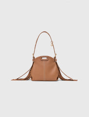 Maje Outlet / Miss M micro stitched leather bag