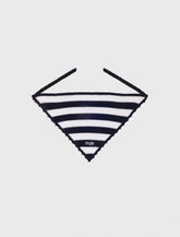 Maje Discount / Striped knit triangle