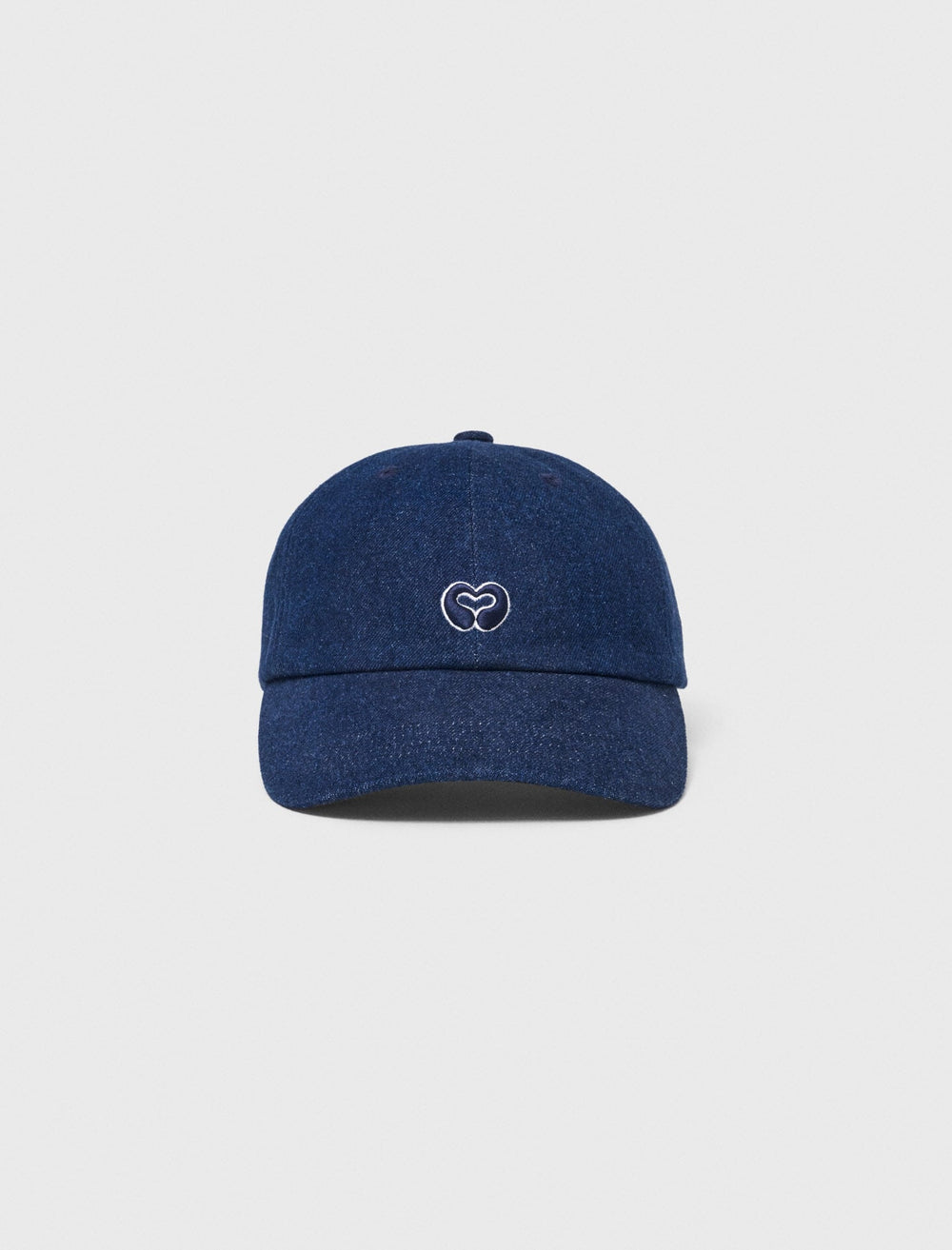Maje Outlet / Raw denim cap with logo