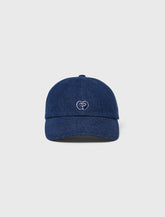 Maje Outlet / Raw denim cap with logo
