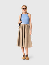 Maje Sale / Mid-length cotton skirt