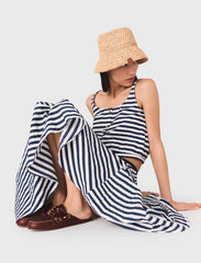 Maje Outlet / Linen-blend top