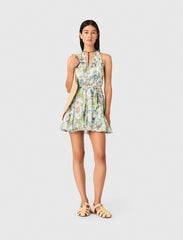 Maje Online / Short Patterned Backless Dress