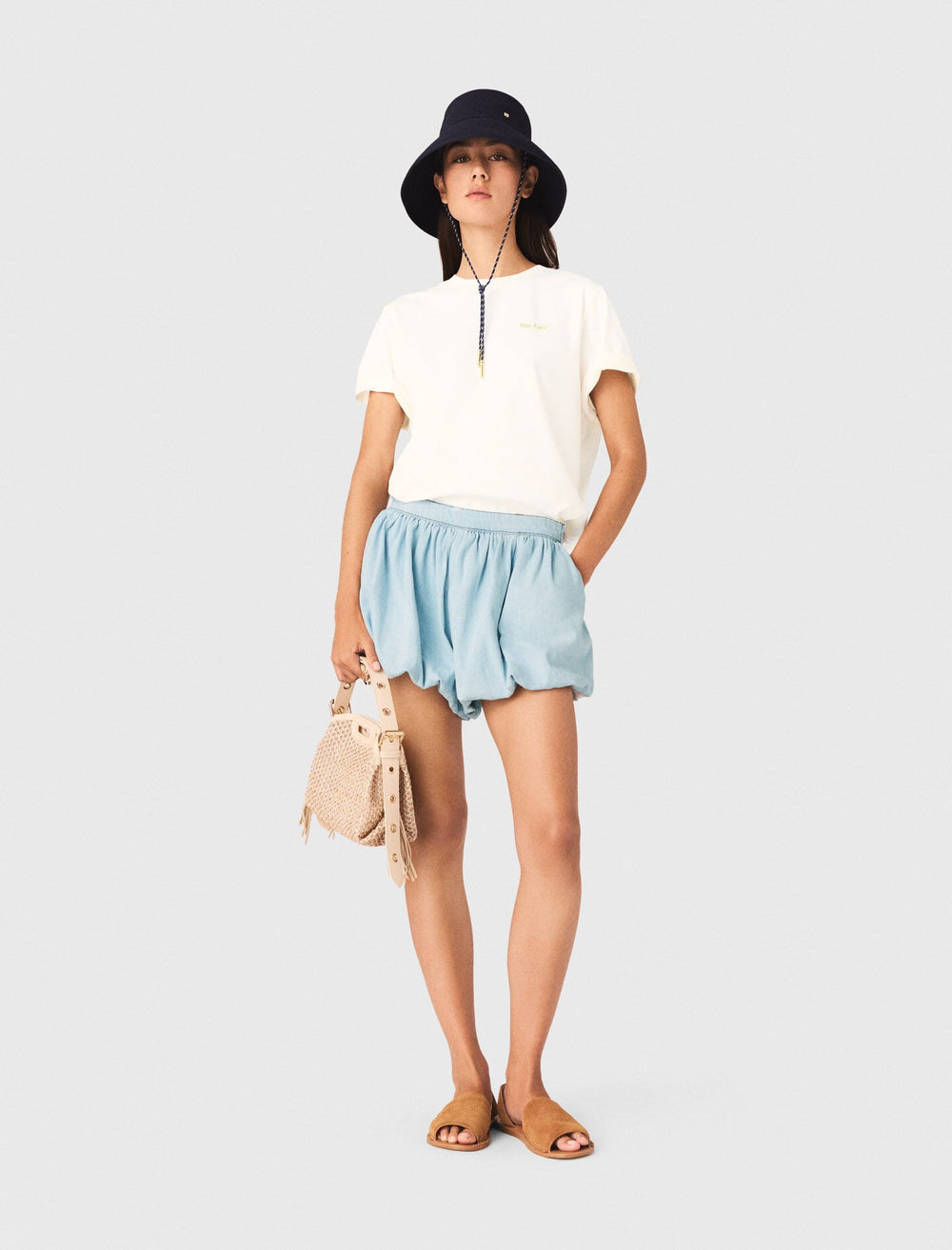 Maje Sale / Summer print T-shirt