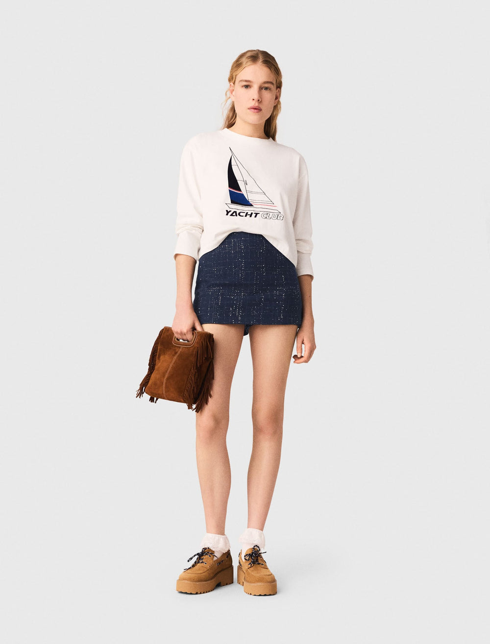 Maje Outlet / Boat print T-shirt