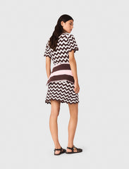 Maje Discount / Zigzag crochet dress