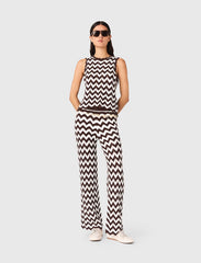 Maje Online / Zigzag crochet top