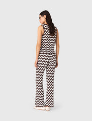Maje Online / Zigzag crochet top