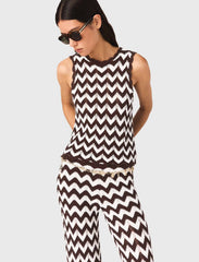 Maje Online / Zigzag crochet top