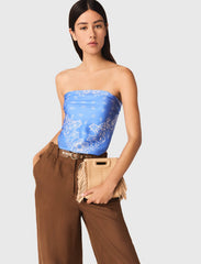Maje New / Linen-blend trousers