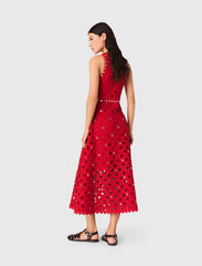Maje Discount / Mirrored crochet dress