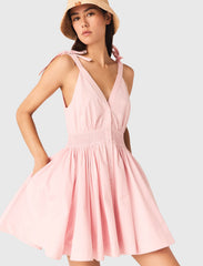 Maje Online / Short flared cotton dress