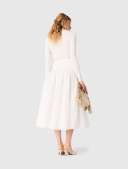Maje New / Long taffeta skirt