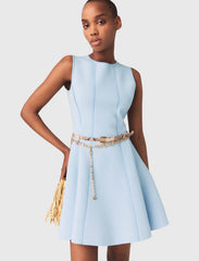 Maje New / Skater dress with jewelled bows