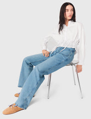 Maje On Sale / Straight jeans with chains