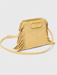 Maje Online / Matte crackled leather M Mini bag