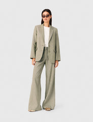 Maje Outlet / Linen-blend suit trousers