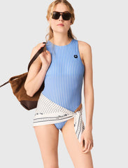 Maje Sale / Striped bodysuit