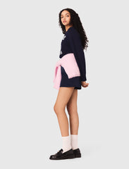Maje New / Round neck slogan sweater