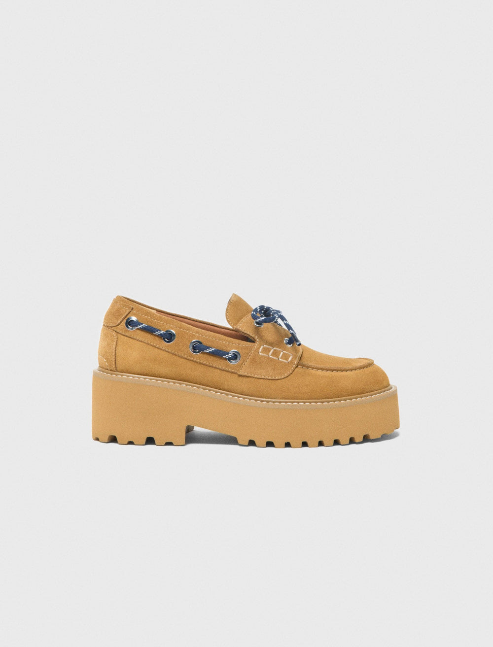 Maje Discount / Suede platform boat shoes