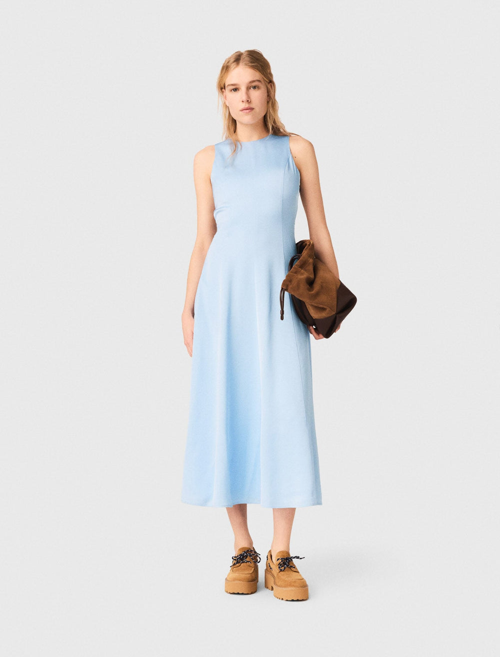 Maje Online / Open-back maxi dress