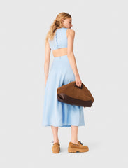 Maje Online / Open-back maxi dress