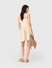 Maje Online / Short flared patterned dress