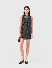 Maje Discount / Floral sequin dress