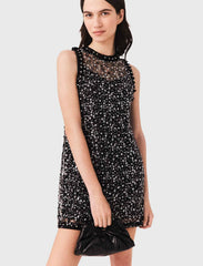 Maje Discount / Floral sequin dress
