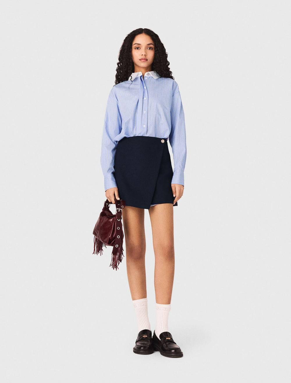 Maje Sale / 2-in-1 shirt dress