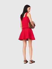 Maje Online / Ruffled knit top