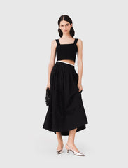 Maje New / Knitted crop top with straps