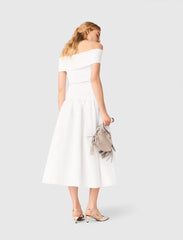 Maje On Sale / Rib knit bardot-neck top