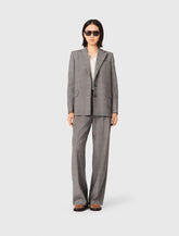 Maje On Sale / Checked suit jacket