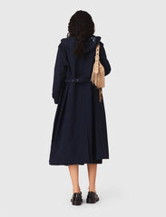 Maje Shop / Removable rhinestone-hood trench