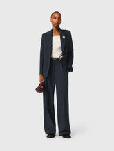 Maje Sale / Pinstripe suit jacket