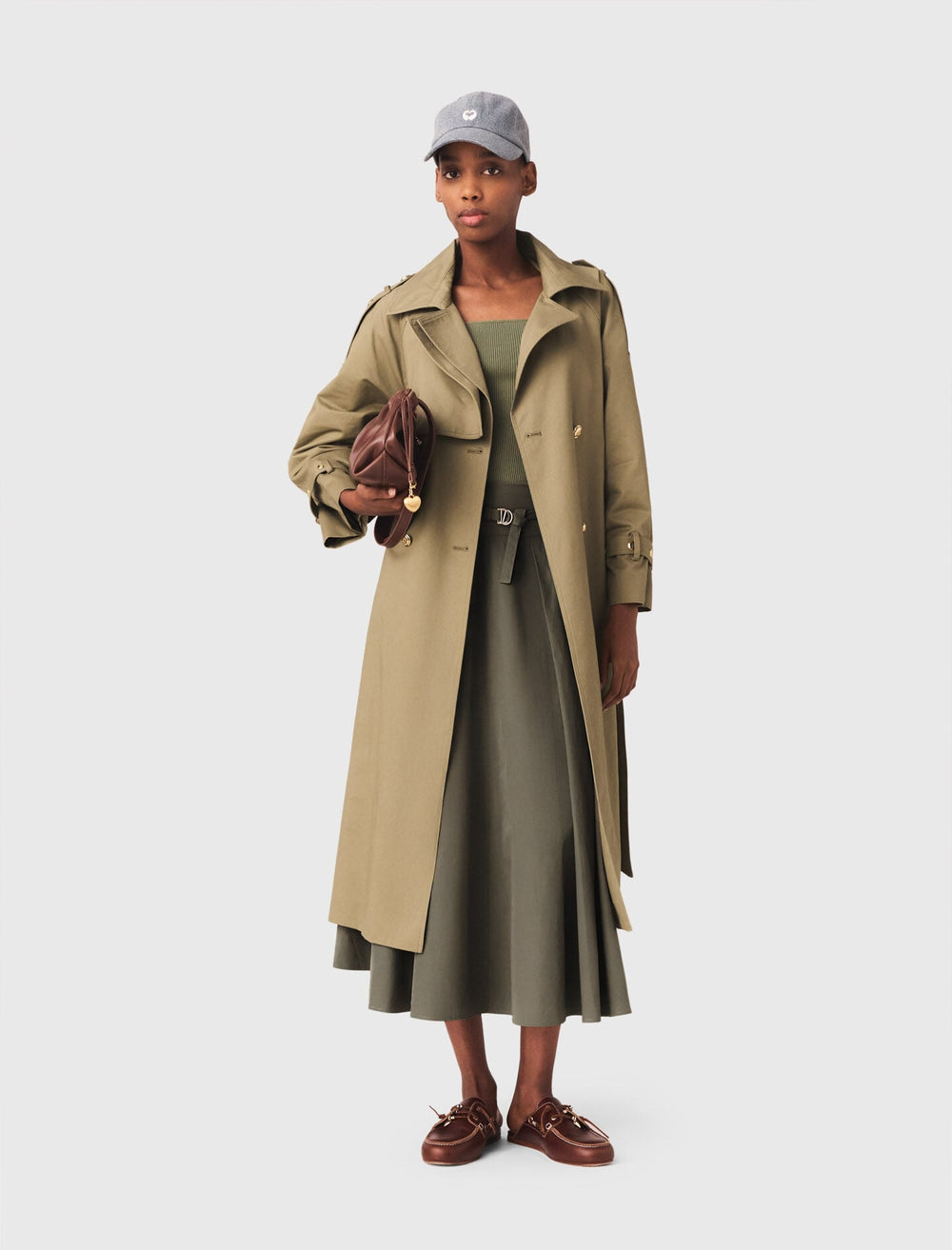 Maje Shop / Studded trench coat